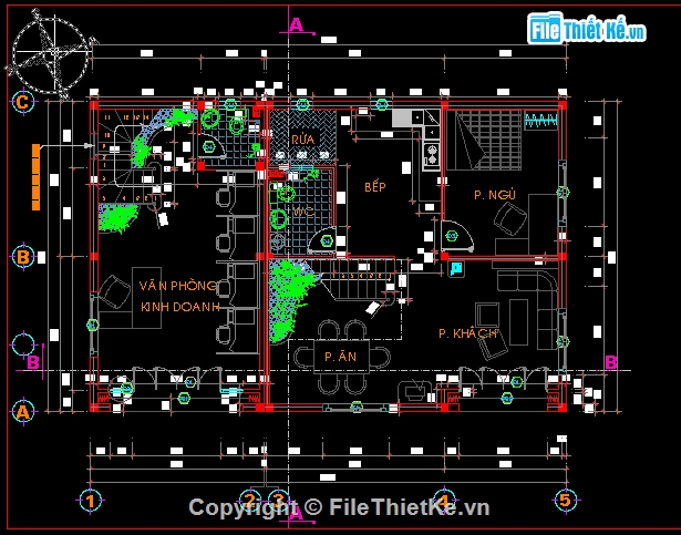 Biệt thự kích thước 4mx13m,biệt thự đẹp 2 tầng,Biệt thự 2 tầng rưỡi,biệt thự hiện đại